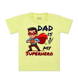 Arvesa Kids Typography Printed Applique T-shirt-picture-28