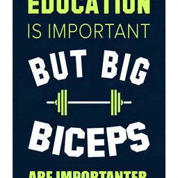 Inephos Navy Blue & White Paper Creative Artwork Wall Poster-picture-27