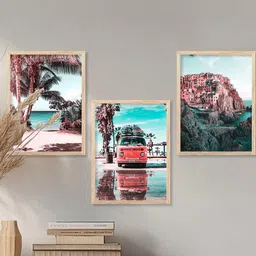 WALLLANE Abstract Wood Wall Art image 3