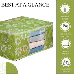 AMAK INC Green Fabric Multi-Utility Wardrobe Organisers image 2
