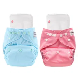 Babyhug Washable & Reusable Cloth Diaper with Inserts - Pack of 2-picture-12