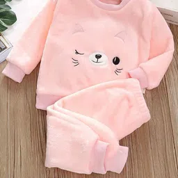 Babymoon Unisex Kids Printed T-shirt with Pyjamas-picture-24