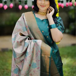 Altecia Women Regular Kurta with Trousers & With Dupatta image 5