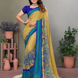 Moda Rapido Floral Printed Saree-picture-25