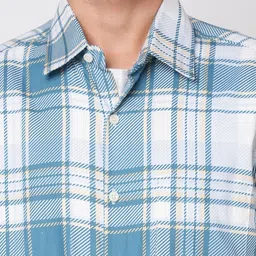 Mast & Harbour Men Relaxed Tartan Checks Checked Casual Shirt image 3