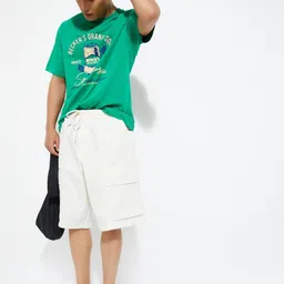 max Men Typography Printed Applique T-shirt image 4