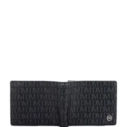 Da Milano Men Typography Printed Leather Two Fold Wallet image 4
