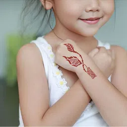 VOORKOMS All Purpose Mehndi Stencil Sticker Collection for Family, Friends, and Fun image 2