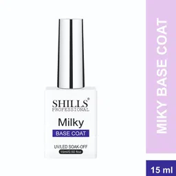 shills professional Milky Base Coat Polish - 15 ml - 3-image-74