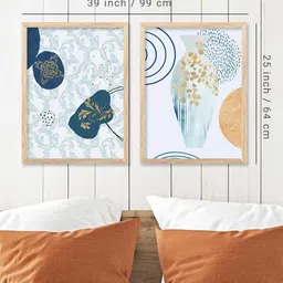 WALLLANE Brown Wood Wall Art image 2