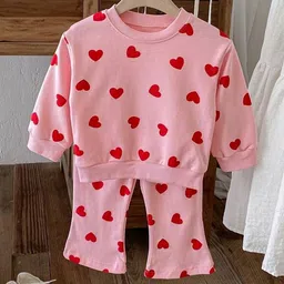 LULU & SKY Girls Printed Night suit-picture-27