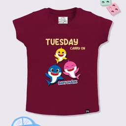 YK X Minute Mirth Baby Shark Graphic Printed Top-picture-25