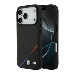 BMW Hc M Magsafe Pu Carbon Tricolor Line Iphone 17 Pro - Black-picture-40