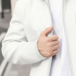 StyleCast x Revolte Stand Collar Tailored Jacket image 4