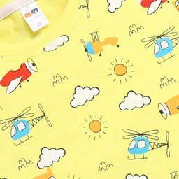 LITTLE NINJA Boys Printed Applique T-shirt image 2