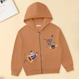 FOREVER FRIDAY Boys Printed Hooded Cotton Sweatshirt-picture-35