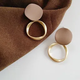 DIVASTRI Geometric Drop Earrings-picture-28