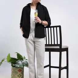 NEVER NEUD Men Relaxed Trousers image 3