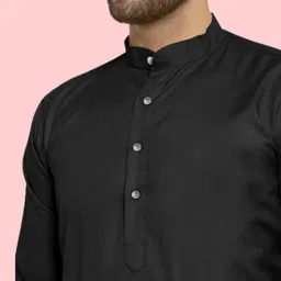 ANUJ FASHION Men Blended Kurtas image 2