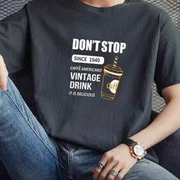 StyleCast x Revolte Men Graphic Printed Round Neck Regular Fit T-shirt image 5