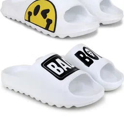 Pampy Angel Men White Flip Flops-image-60