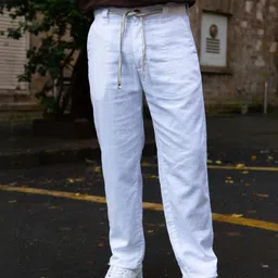 Powerlook Men Solid Mid-Rise Regular Trousers-picture-13