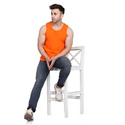 WOOSTRO Men Pack Of 2 Assorted Round Neck Gym Vest image 3