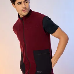 SG Men Sporty Jacket with Patchwork image 4