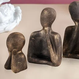 Zart Copper-Toned Religious Idol Showpiece image 2