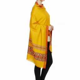 Vrinde Women Striped Woven Design Shawl image 3