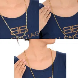 AanyaCentric Brass Gold-Plated Chain-picture-12