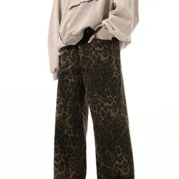KPOP Men Animal Printed Original Trousers image 3