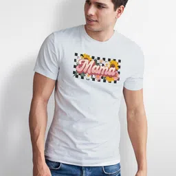 Seekbuylove Men Graphic Printed Bio Finish T-shirt image 3