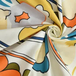 Hidecor Elastic Fitted Bedsheet - 72X78 inch size Fits upto 8 Inches Mattress, Cream image 4