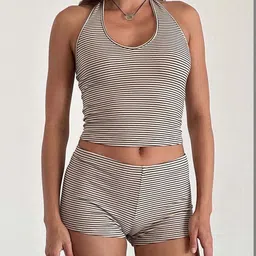 LULU & SKY Women Striped Night suit-picture-10