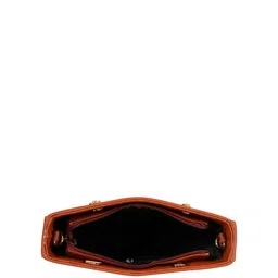 Flingo Leather Half Moon Handheld Bag image 2