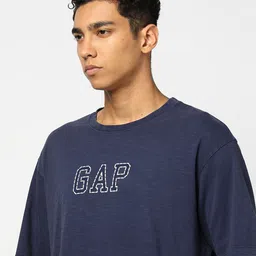 GAP Pure Cotton Brand Logo Printed Oversized T-shirt image 3
