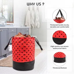 BB BACKBENCHERS Printed Laundry Bag image 3