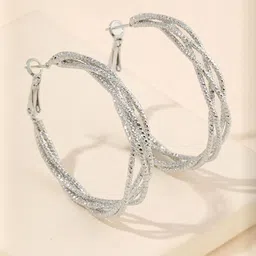 StyleCast Contemporary Hoop Earrings-picture-20