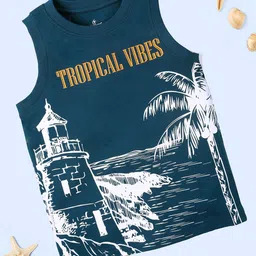 KiddoPanti Boys 2 Printed Raw Edge T-shirt image 2