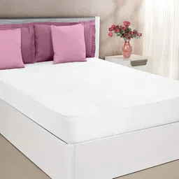 GADDA CO White Terry Breathable Mattress Protector-image-7