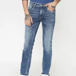 Jack & Jones Men Blue Ben Skinny Fit Low-Rise Clean Look Stretchable Jeans-picture-40