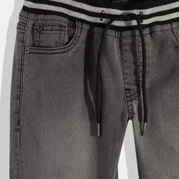 Allen Solly Junior Boys Jogger Light Fade Stretchable Jeans image 2