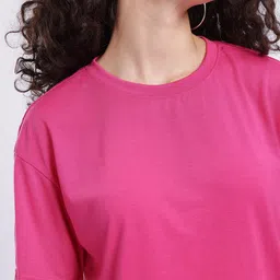 glitchez Drop-Shoulder Sleeves Oversized T-shirt image 2