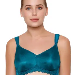 Triumph Teal Non Padded Bra image 1