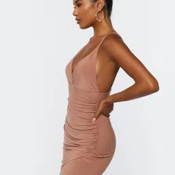 Forever 21 Peach Mini Bodycon Dress image 3
