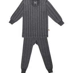 Vimal Jonney Kids Multicolor Regular Fit Thermal Set - Pack of 2 image 4