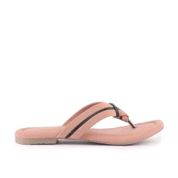 Fausto Women's Pink Thong Sandals image 2