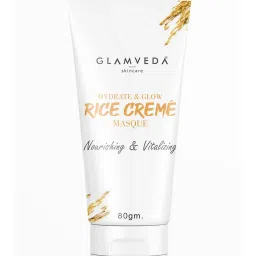 Glamveda Rice Hydrate and Glow Cream Masque - 80 gm image 1