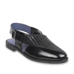 J. Fontini by Mochi Black Back Strap Sandals image 2